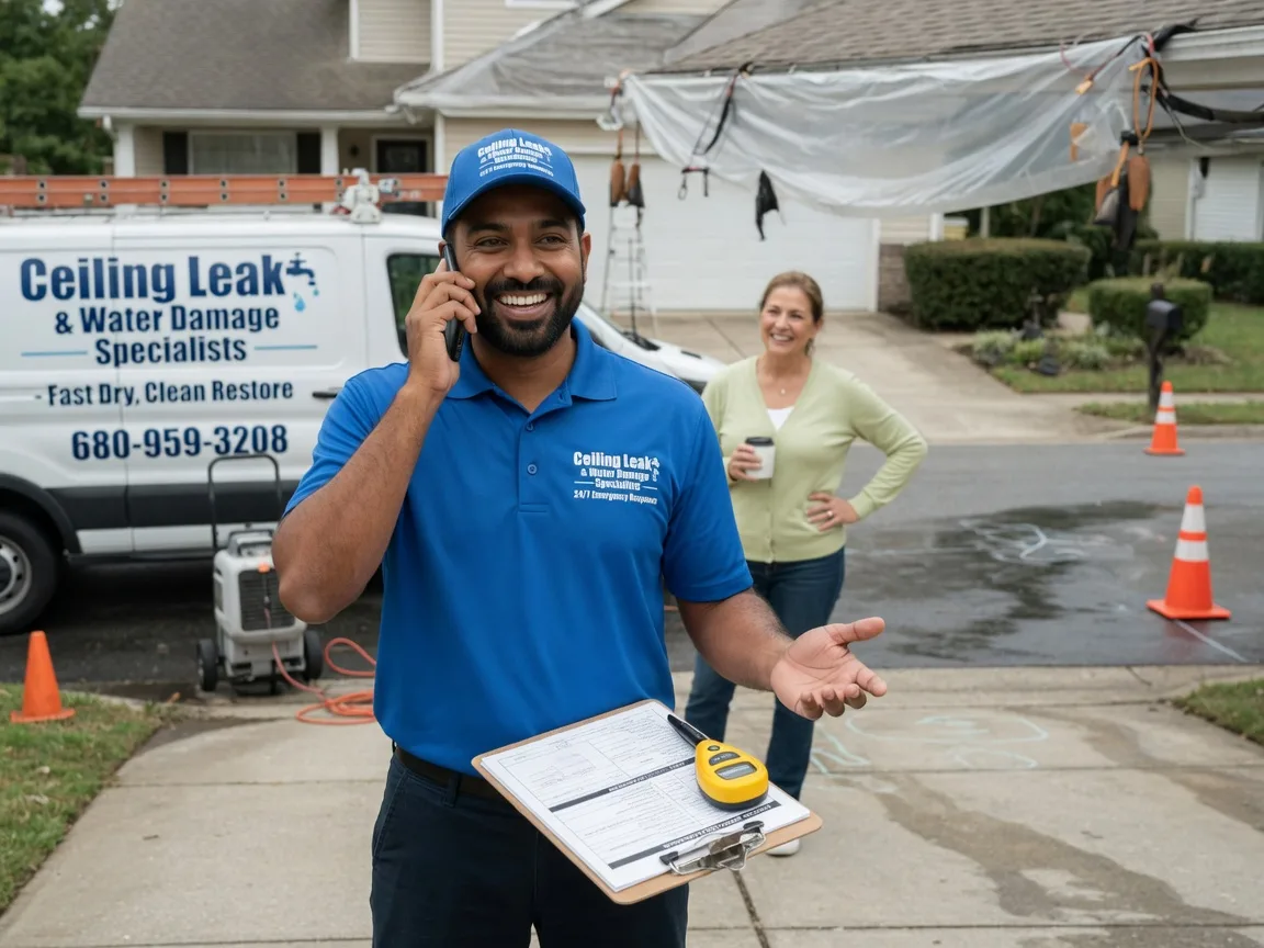 Ceiling Leak Cleanup Otisville, MI FAQs